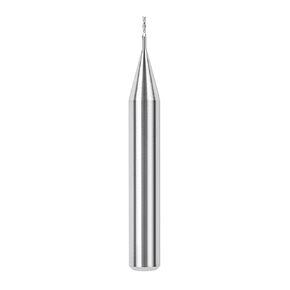 SpeTool 1/32 Inch Downcut Inlay Router Bit with 1/4 Inch Shank Carbide CNC Router Bit End Mill Woodworking Slot Carving Engraving Tool
