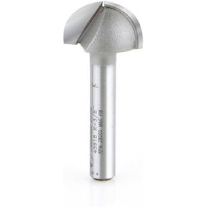 Amana Tool 45918 Core Box 3/4-Inch Diameter x 7/16-Inch Cutting Height x 3/8 Radius x 1/4-Inch Shank 2-Flute Carbide Tipped Router Bit
