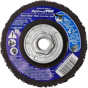 Freud-Diablo PNW045STRB01G Quick Strip Disc 4-1/2 X 5/8In, One Size, Black, Multi