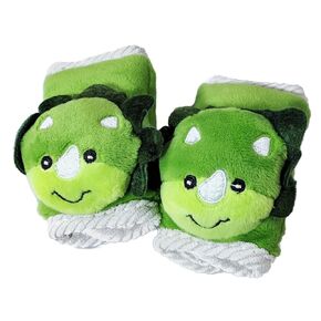 Dino Baby Seat Belt Cover with Corduroy Trim 2 pcs