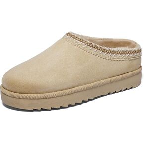 Women's Slippers Platform Mini Boots Anti-Slip Boot For Outdoor Short Ankle Boot Fur Fleece Lined Sneakers House slippers