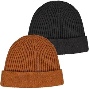 Baby Beanie Toddler Winter Hat Boys Girls Infant Beanies, Wool Warm Kids Children Newborn Knit Cuffed Cap
