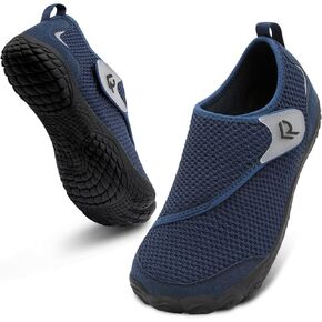 relxfeet Walking Shoes Women Men Wide Diabetic Shoes Adjustable Barefoot Shoes Zero Drop Lightweight Sneakers for Edema Swollen Feet Size 4-14