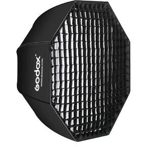 Godox SB-UE 32"/80cm Umbrella Octagon Softbox Reflector with Honeycomb Grid for Speedlight Flash (Bowens Mount) in Kuwait