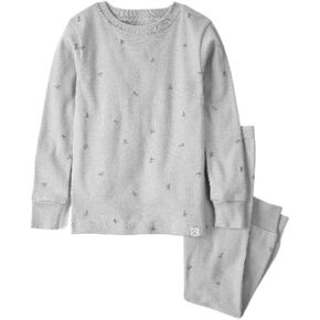 little planet by carter's Unisex Baby 2-Piece Pajamas Made with Organic Cotton, Bow, 5T
