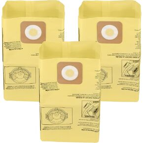 39970 Vac Bags Replacement for CRAFTSMAN 6 and 10 Gallon Shop Vacuums 17584/17590, CMXZVBE39970 Fine Dust Collector Bags - 3 Pack