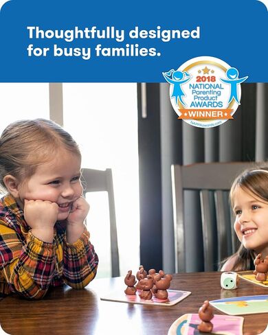 SimplyFun Uncle Beary’s Bedtime - an Engaging and Educational Toddler Game - Learn to Develop Counting Skills, Focus and Self Control - 2 to 4 Players, for Kids Ages 3 & Up in Saudi Arabia