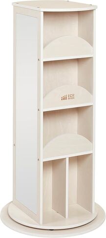 ECR4Kids دوارة للملابس، منظم أزياء، طبيعي in Saudi Arabia