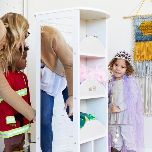 ECR4Kids دوارة للملابس، منظم أزياء، طبيعي in Saudi Arabia