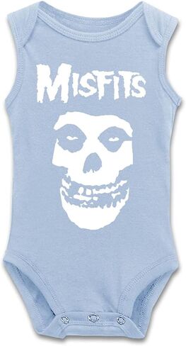 DOQOSESHY Cute Misfits Baby Climbing 0-24 Months Bodysuit Unisex Breathable Toddler Rompers in Kuwait