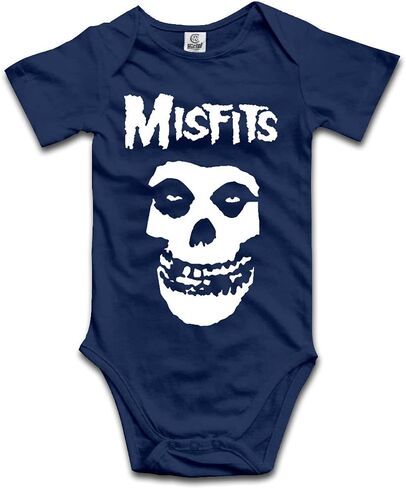 DOQOSESHY Cute Misfits Baby Climbing 0-24 Months Bodysuit Unisex Breathable Toddler Rompers in Kuwait