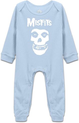 DOQOSESHY Cute Misfits Baby Climbing 0-24 Months Bodysuit Unisex Breathable Toddler Rompers in Kuwait