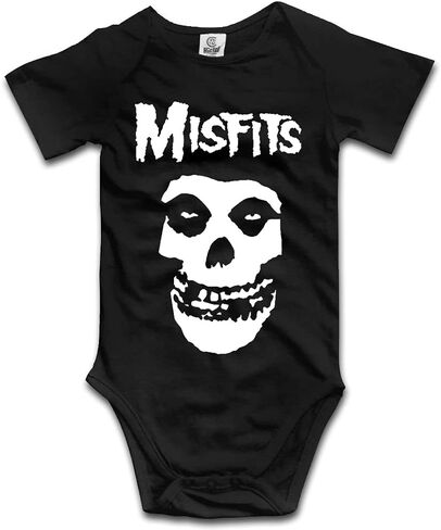 DOQOSESHY Cute Misfits Baby Climbing 0-24 Months Bodysuit Unisex Breathable Toddler Rompers in Kuwait