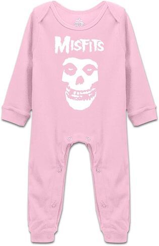 DOQOSESHY Cute Misfits Baby Climbing 0-24 Months Bodysuit Unisex Breathable Toddler Rompers in Kuwait