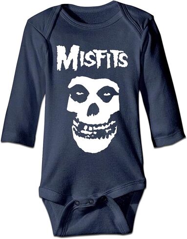 DOQOSESHY Cute Misfits Baby Climbing 0-24 Months Bodysuit Unisex Breathable Toddler Rompers in Kuwait