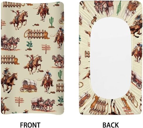 Halloween Changing Pad Cover Ghost Black Changing Table Covers for Baby Girls and Boys Soft Diaper Changing Pad Cover in Saudi Arabia