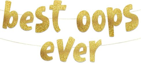 Best Oops Better Baby Shower Banner - Gender Reveal Party Baby Shower Decorations - Pregnancy Baby Announcment Banner in Saudi Arabia