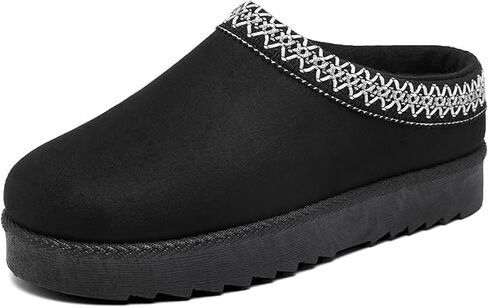 Women's Slippers Platform Mini Boots Anti-Slip Boot For Outdoor Short Ankle Boot Fur Fleece Lined Sneakers House slippers in Saudi Arabia