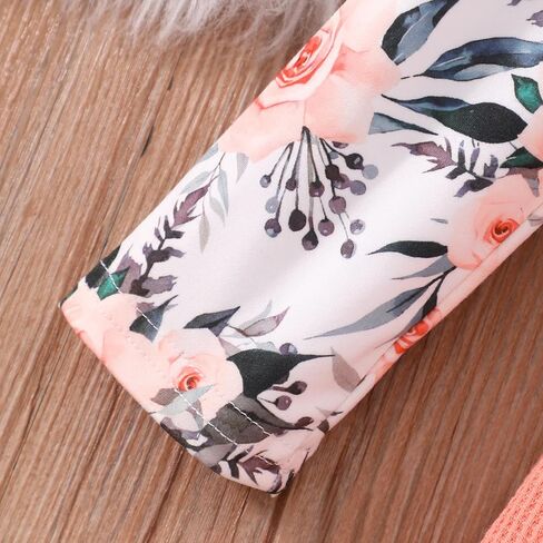Toddler Baby Girl Fall Winter Dress Baby Toddler Girl Floral Tunic Dress Long Sleeves Casual Dress in Saudi Arabia