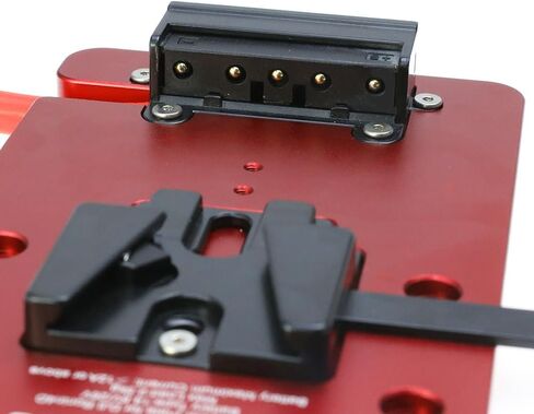Alvins V Mount Battery Plate for DJI Ronin 4D, V Mount Plate with 6-pin 1B DC-in Out Put Battery Mounts Plate for Ronin 4D in Kuwait