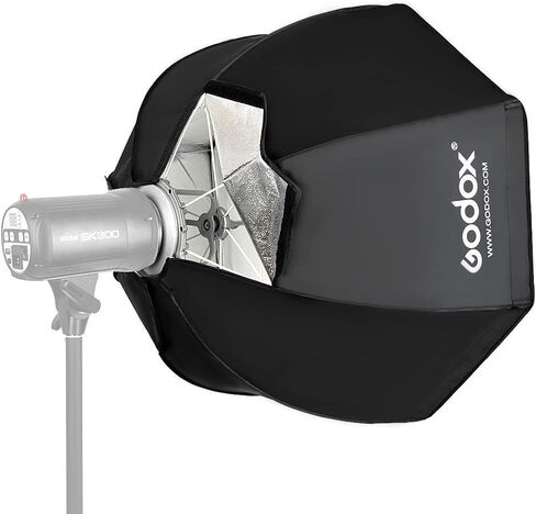 Godox SB-UE 32"/80cm Umbrella Octagon Softbox Reflector with Honeycomb Grid for Speedlight Flash (Bowens Mount) in Kuwait
