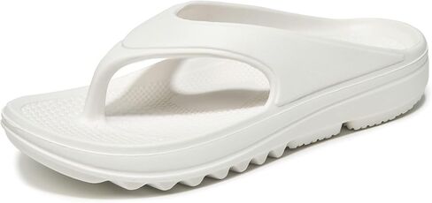 Flip Flops for Women, Orthotic Lightweight Beach Slides Sandals Anti Slip Shower Slippers with Ultra Soft Arch Support Non-Slip in Saudi Arabia