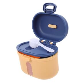 Milk Powder Storage Tank Formula Dispenser Travel Milk Powder Case Travel Food Holder Food Storage Container Milk Powder Container with Spoon Food Case