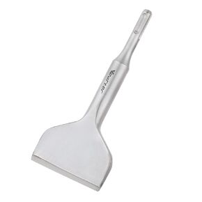 SDS Plus Chisel Bit, 3 Inches 15° Cranked Angled Wide Bent Chisel for Hammer Drill, 40Crmo Material Floor Scraper for Concrete & Tile Removal 160 x 75 mm (6.3" x 3")