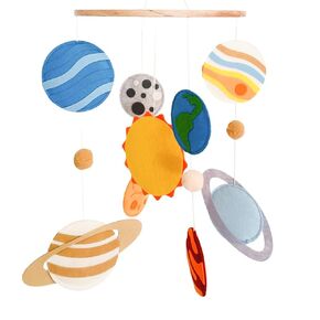 Solar System Mobile for Crib, Space Nursery Decor for Boys & Girls, Baby Crib Mobile Nursery Mobile, Baby Shower Set, Space