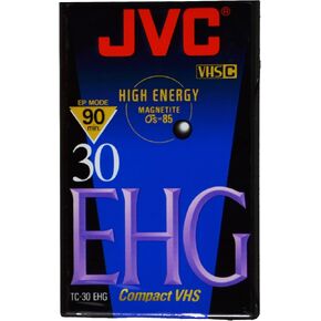 شريط كاميرا الفيديو JVC لمدة 30 دقيقة VHS-C TC30EHG