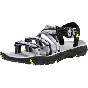CAMEL CROWN Hiking Sandals for Women Outdoor Sports Sandals Open Toe Athletics Sandals Braided Tape Walking Sandal