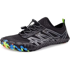 Water Shoes for Men Women Quick-Dry Barefoot Aqua Sock Outdoor Athletic Sport Shoes Size Women 11.5/ Men 10.5 EUR 45