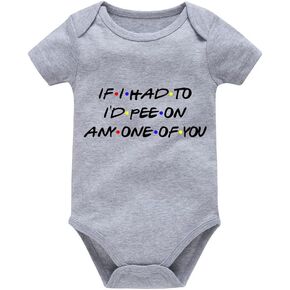 Viuluti Made in Vachina Baby Outfit Cotton Funny Cute Infant Bodysuit Rompers Daily Unisex Newborn Baby Girls Clothes