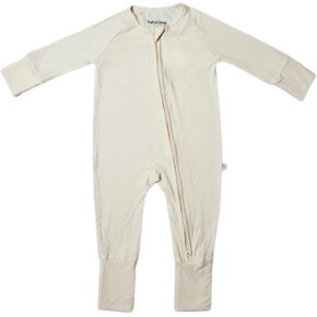Ribbed Bamboo Baby Romper, Ribbed Bamboo Baby Pajamas & Loungewear–Newborn- 12-Months Gender Neutral Essentials