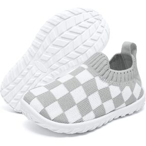 Boys Baby Shoes Girls Lightweight Mesh Breathable Non-Slip Tennis Sock Shoes
