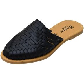 Macarena Collection Huarache Sandal Colorful Leather Mexican Style Color 702
