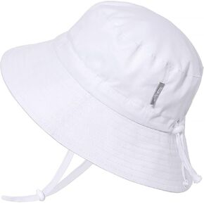 JAN & JUL Grow-with-Me Cotton Bucket Sun-Hat for Baby and Kids