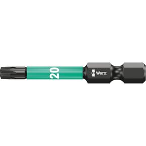 Wera 867/4 Diamond Coated Impaktor Torx Screwdriver Bits for TX30 Torx Socket Screws, Pack of 5