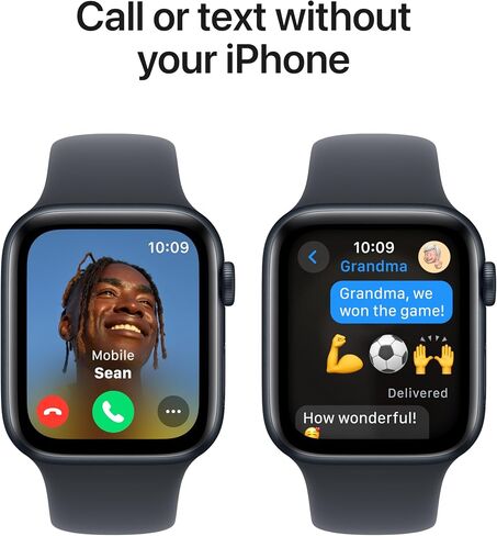 Apple Watch SE (2nd Gen) [GPS 40mm] Smartwatch with Starlight Aluminium Case with Starlight Sport Band S/M. Fitness and Sleep Trackers, Crash Detection, Heart Rate Monitor, Retina Display in Saudi Arabia