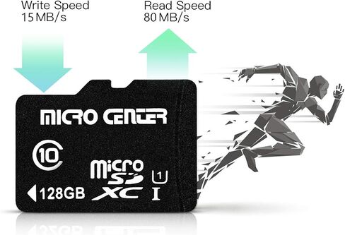 Micro Center 16GB Class 10 MicroSDHC Flash Memory Card with Adapter, 2Pack in Kuwait