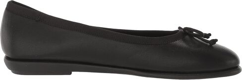 Aerosoles Women's HOMEBET Ballet Flat, Black Faux Suede, 8.5 in Saudi Arabia