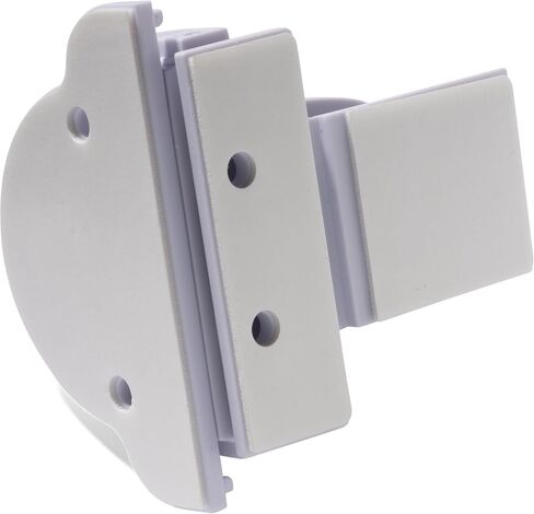 Safety 1ˢᵗ® Secure-to-Explore Adhesive Magnetic Locks, 2 Locks and 1 Key, White in Saudi Arabia