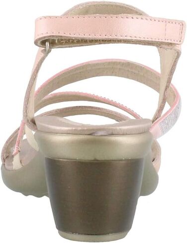 NAOT Footwear Innovate Women’s Heel Rhinestone Sandal with Cork Footbed and Arch Support Footbed - Adjustable Ankle Strap - Comfort and Support – Lightweight and Perfect for Travel in Saudi Arabia