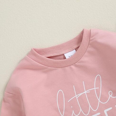 Little Brother Lil Sister Matching Outfits Baby Boy Girl Sweatshirt Romper Lil Bro Sis Siblings Clothes in Kuwait