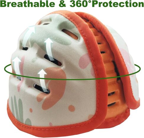 Xeano Baby Helmet, Infant Safety Helmet, Toddler Walking Helmet, Soft Foam Helmet, Protector Cap Adjustable Hat for Walking and Crawling Suit 8-36 Months in Saudi Arabia