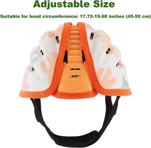 Xeano Baby Helmet, Infant Safety Helmet, Toddler Walking Helmet, Soft Foam Helmet, Protector Cap Adjustable Hat for Walking and Crawling Suit 8-36 Months in Saudi Arabia