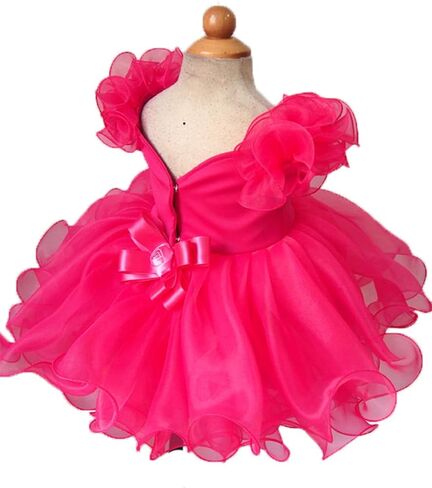 Jenniferwu EB053C Infant Toddler Baby Newborn Little Girl's Pageant Party Birthday Dress in Saudi Arabia