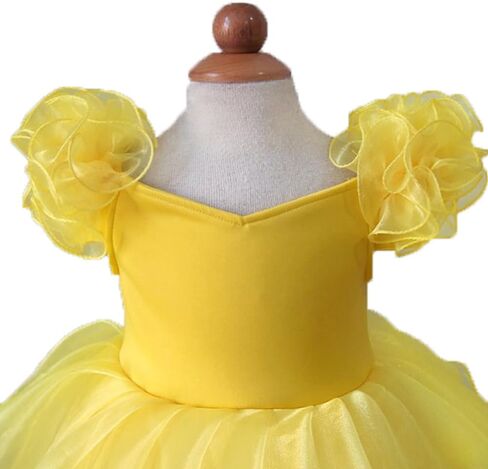 Jenniferwu EB053C Infant Toddler Baby Newborn Little Girl's Pageant Party Birthday Dress in Saudi Arabia