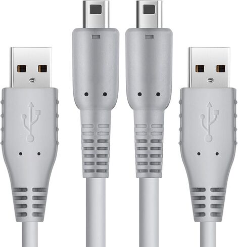 KOOWOD 3DS Charger USB Cable - 4.9FT OEM Original Replacement Power Charging Cord for New 3DS XL New 3DS 3DS XL New 2DS XL New 2DS 2DS XL 2DS DSi DSi XL (Bulk Packaging) (1) in Kuwait