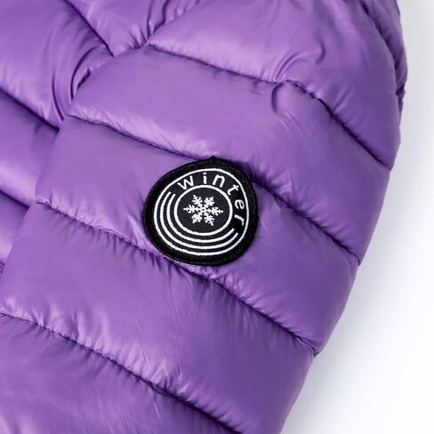 HILEELANG Kids Boy Girl Puffer Jacket Coat Hood Mid Length Light Weight Warm Insulated Padded Classic Solid Winter Outwear in Kuwait